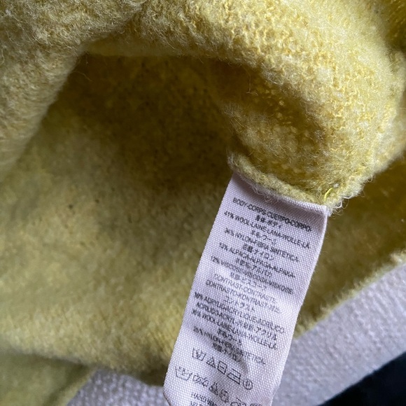 Free People Sweater Women’s Small Elderflower Pullover Wool Blend Rib Knit - Picture 4 of 7